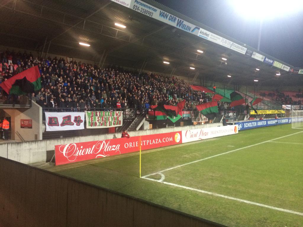 Welkom terug in de eredivisie NEC. Vanavond weer 7-0. Het is alleen nog aftellen in Nijmegen. #NECvol