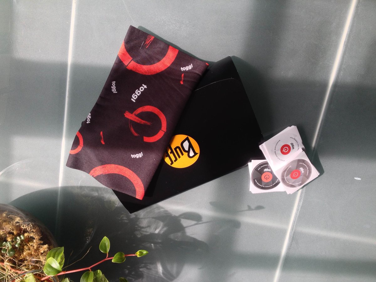 Our <a href="/toggl/">Toggl</a> schwag arrived for #YYJ <a href="/jayson_brown/">Downtown Jayson Brown</a>, it’s the only way he remembers what he did this week :)