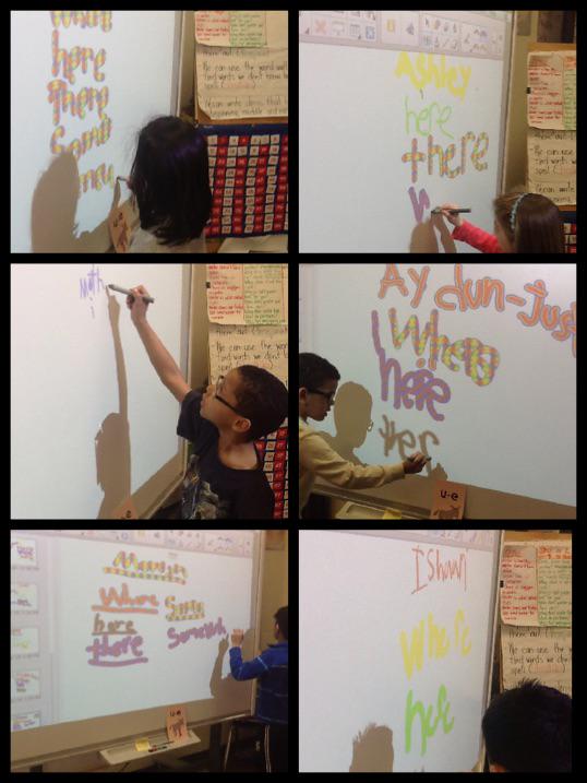Weber508's tweet photo. Exploring fun features on our new smart board while working on word work! @NeelDesa http://t.co/CAnlAr3RGt http://t.co/oZmosdUoxN