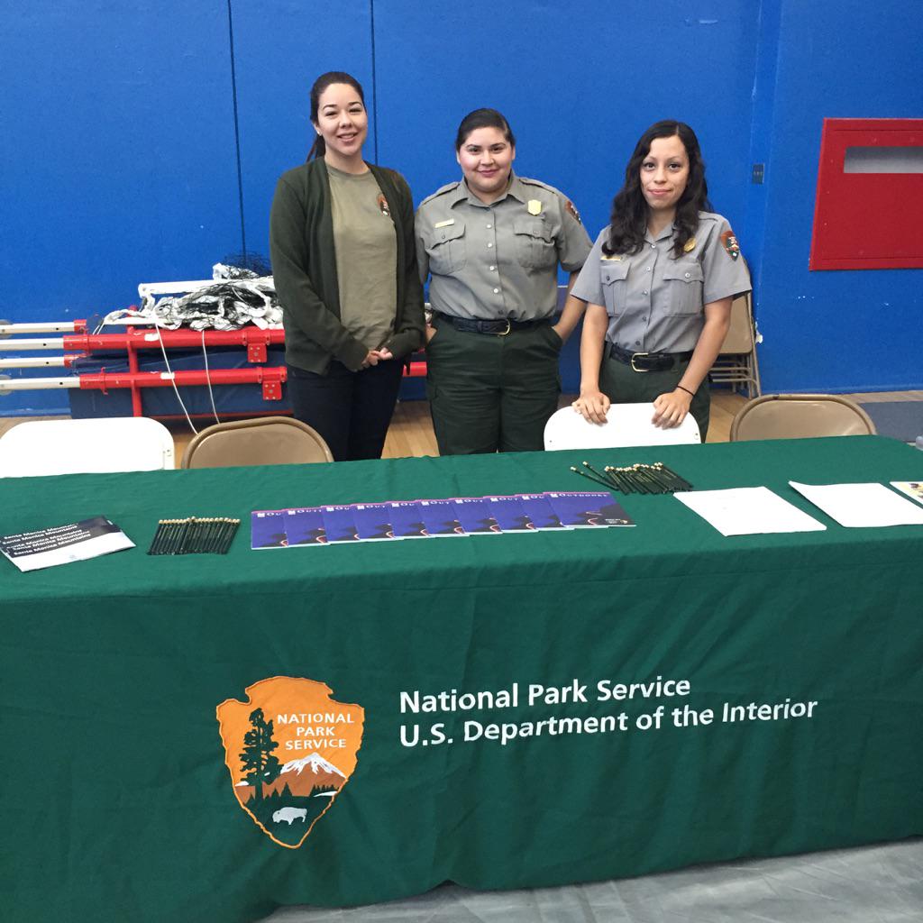 SAMOYouth's tweet photo. Recap of last week: Talking to high school students about opportunities to work for the National Park Service. http://t.co/OVWewQkbD2