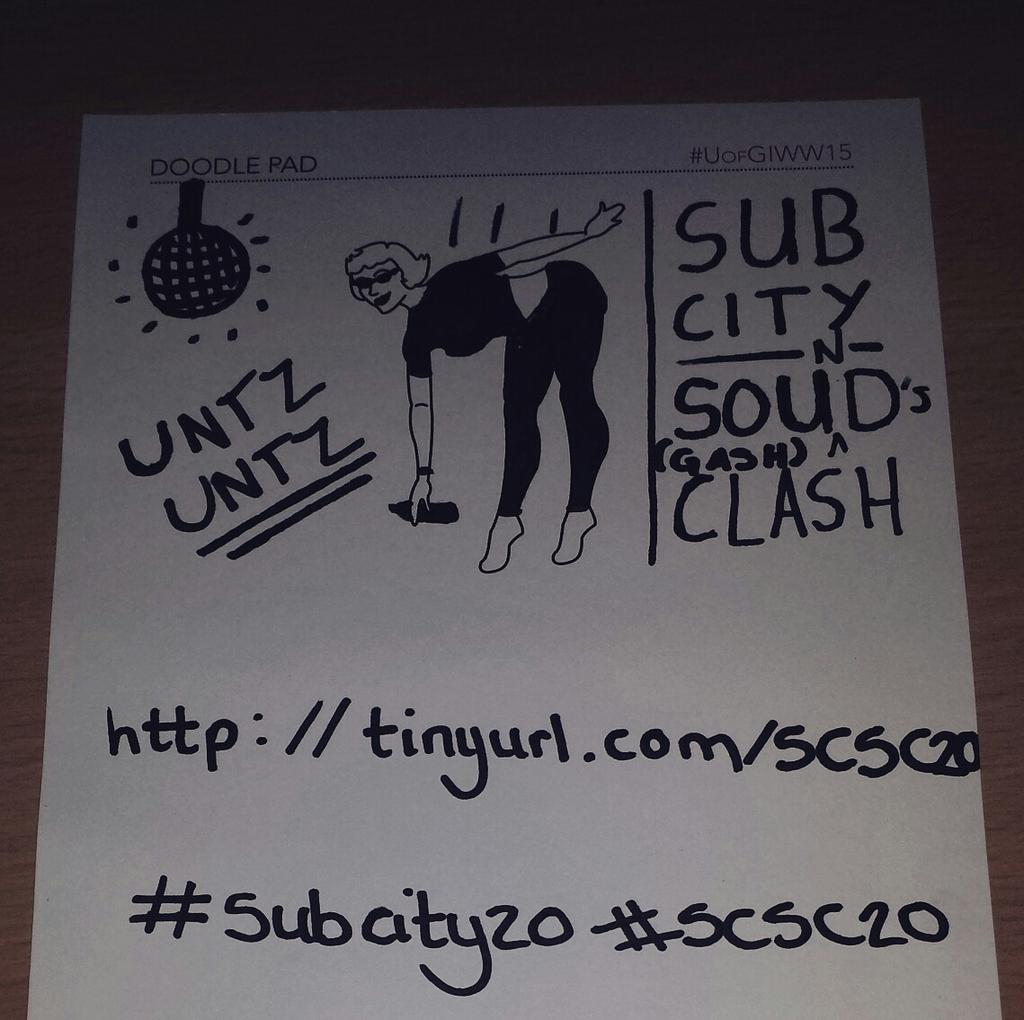 SubcityRadio's tweet photo. Half an hour to catch this bad boy #subcity20 #SCSC20 http://t.co/hwwCBk9m2K