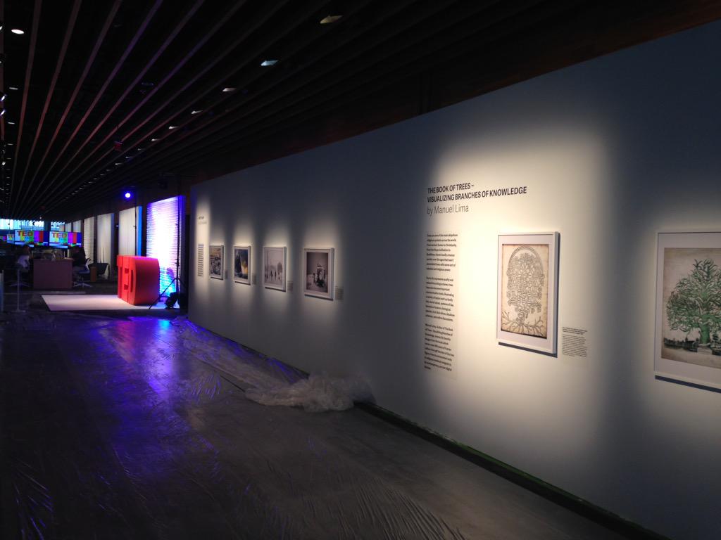 mslima's tweet image. #bookoftrees exhibit @TEDTalks #TED2015 @PAPress