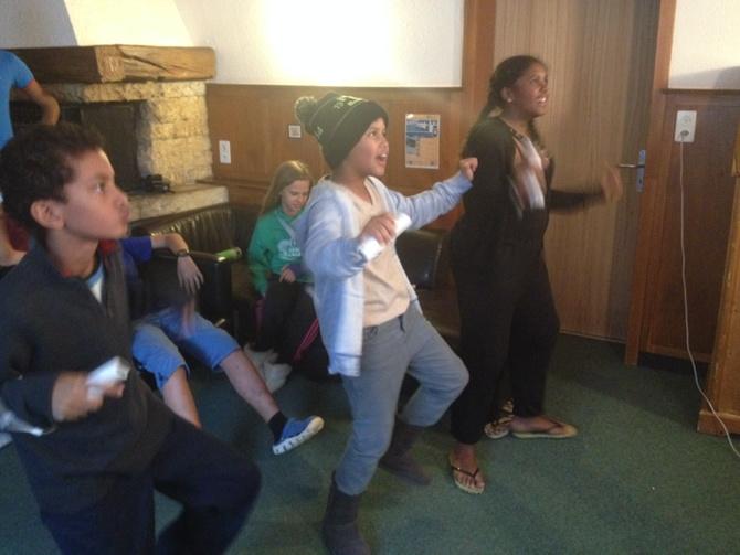 LukePinney's tweet image. Wii dance competition @KICSSeniors