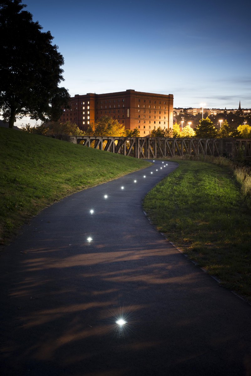 cyclehoop's tweet photo. Great feedback about our recent #SolarEye install in a park in Ealing #quietways http://t.co/XpJgzzNqei http://t.co/KUB4FVzO7e