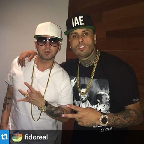 NickyjamprFCV's tweet photo. #Repost @fidoreal with @repostapp. aqui trabajando con los reyes del perreo http://t.co/zqFCGp49U0