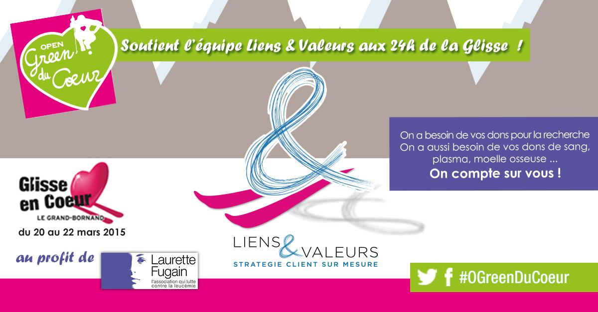 OGreenDuCoeur's tweet photo. Aidez Laurette Fugain à atteindre l'objectif de 300 000€ 
Soutenez l'Equipe Liens&amp;Valeurs: http://t.co/LQAXbmZpLN http://t.co/pL0MG46PdI