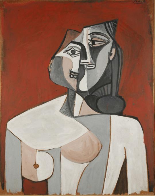 Pablo Picasso (1881-1973) Torso of a Woman, 1953, @ Tel Aviv Museum of Art tamuseum.org.il/en/collection-… #FrancoiseGilot