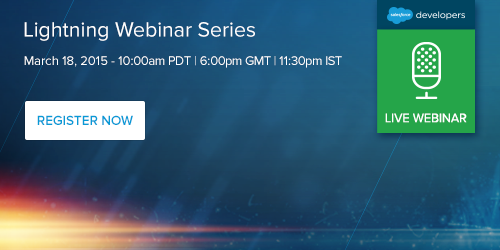 SalesforceDevs's tweet image. Did #lightningdevweek spark your interest in App Builder? Join our next webinar on March 18! sforce.co/173hwLd