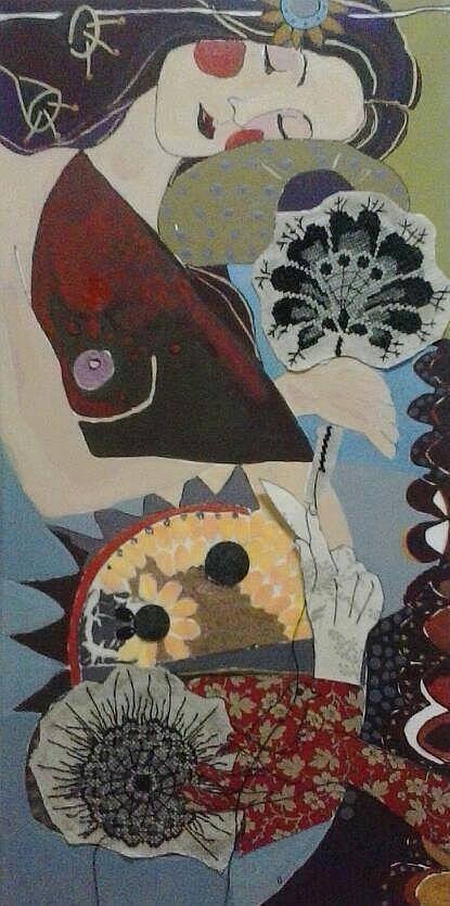 lanavedemo's tweet photo. "Mujeres", entre notas musicales, dando la bienvenida a la primavera. http://t.co/EE0SpcCDQr