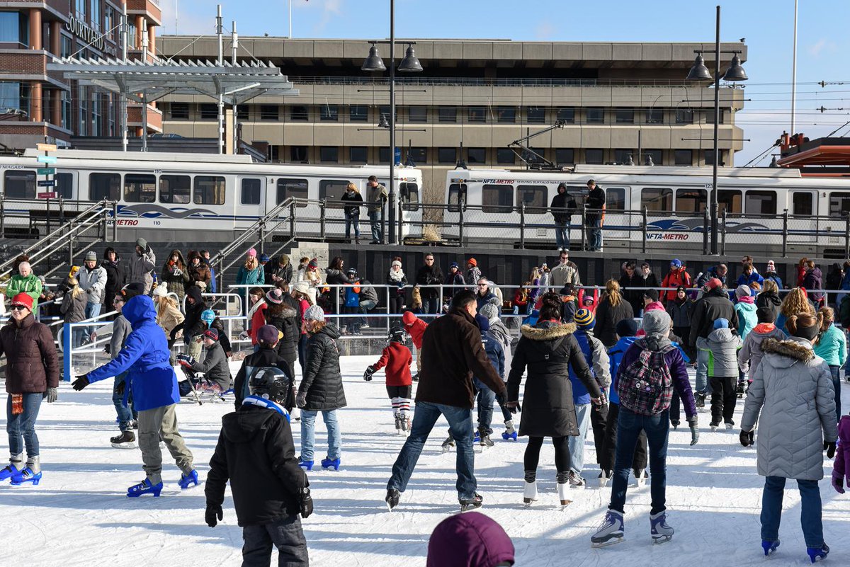 BufWaterfront's tweet photo. Only 2 days remain to skate on #TheIceAtCanalside! Join us today from 3-7 pm for $2 skating admission as a Thank You! http://t.co/z6QpFOgmrE