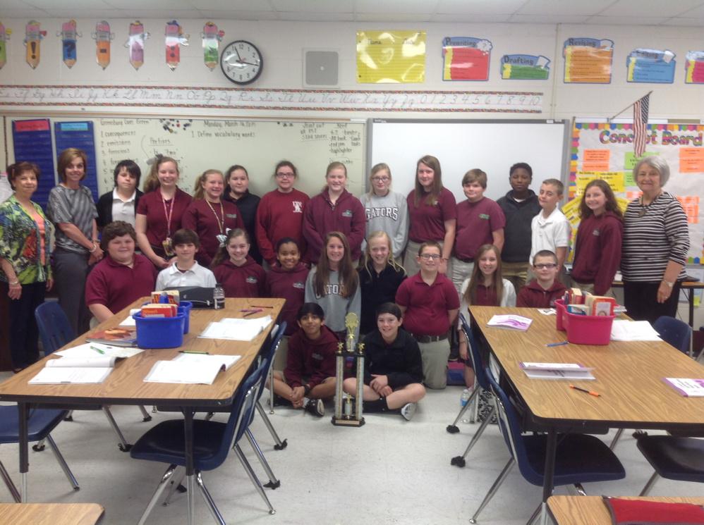bdsharp1's tweet photo. Labels for Education Winner Is Mrs. Green's Sixth Grade. Great job! http://t.co/11fVfPqOpD