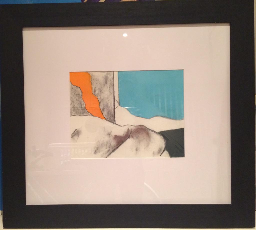 jess55gale's tweet photo. So pleased with the framing by Jacksons of my pastel drawing. @JacksonsArtTalk. Ready for my show @StrandGallery http://t.co/8CqM0EuFVZ