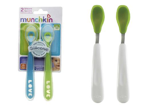 GreenMomGuide's tweet photo. We love the silicone @Munchkin_Inc + @OXO baby spoons. Silicone is a great non-toxic material http://t.co/ha4DZr0nLi http://t.co/c7ROMwlTq6