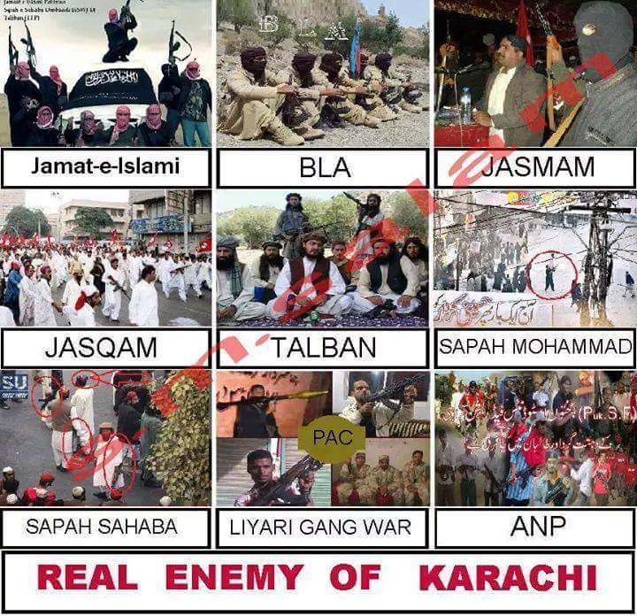 Uroosa_Salman's tweet photo. Real Enemy of Karachi #StopOperationAgainstMQM #STOPvictimizingMQM http://t.co/s3wbHU1jH2