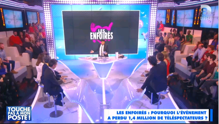 TBT9_W9's tweet photo. "Toute la vie" des Enfoirés, vous en pensez quoi les #fanzouzes ? #TPMP http://t.co/hAuc5GoXnz