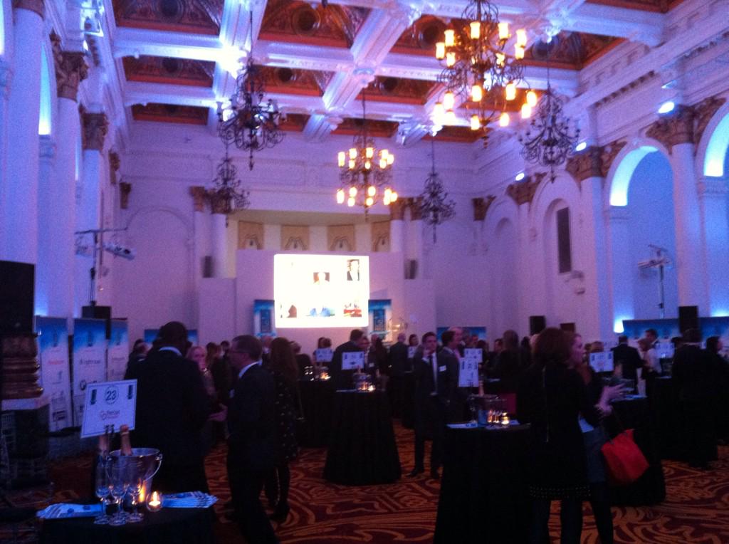 Wriglesworth's tweet photo. The room is filling up as guests arrive. Great to be back @8Northumberland for #LSLPPA2015 http://t.co/gLwMv4YRTC