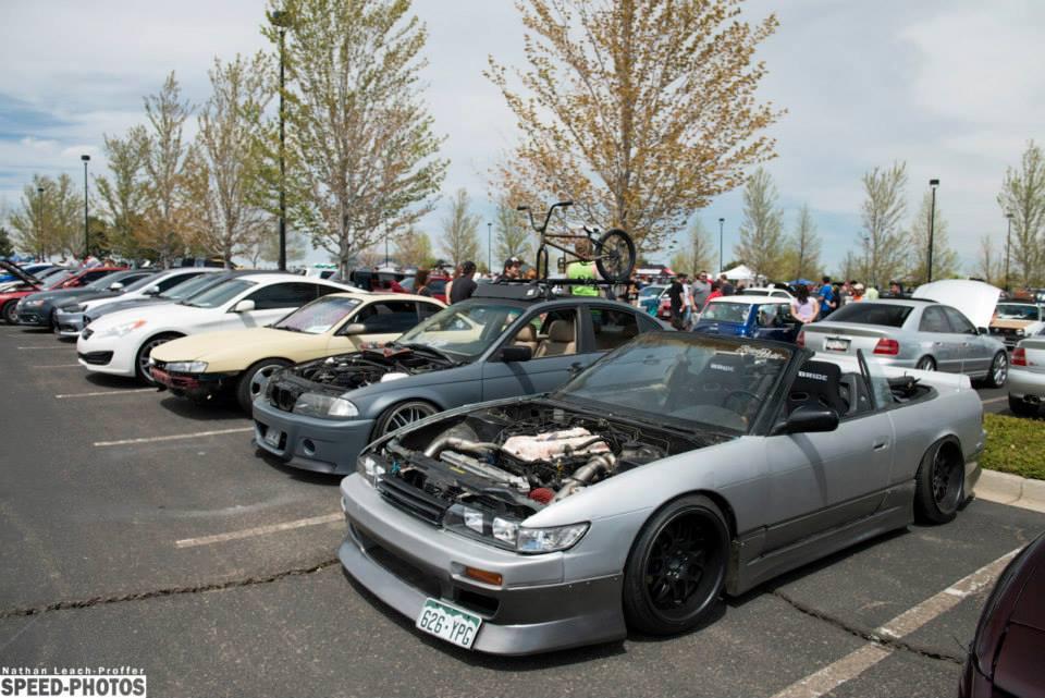 ThatSteezM3's tweet photo. Throw back to the CUCSS car show in colorado. The BMW was mine 😘
#bmw #stance #Stvnced #illest #drift #silvia http://t.co/8UvLIAcIuJ