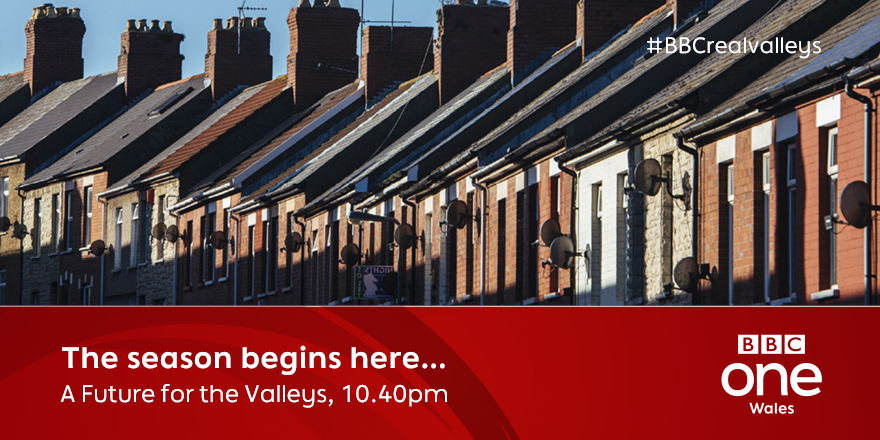 BBCWales's tweet photo. • Two men
• Two wildly different ideas
• One objective: A Future for the Valleys

DO NOT miss this.

#BBCrealvalleys http://t.co/9I8pTanH0J