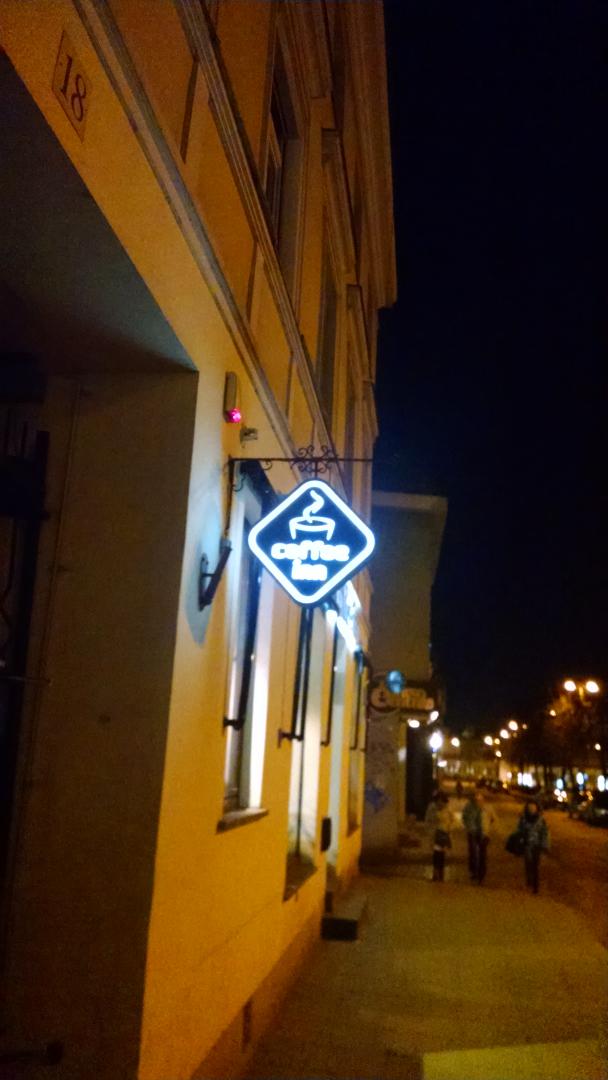 NowickiDave's tweet photo. @coffee_inn chain @Vilnius_lt Lithuania boasts impressive curated #amenitywifi across city. #connectivityfirst #cvn http://t.co/vu6k7tzGHC