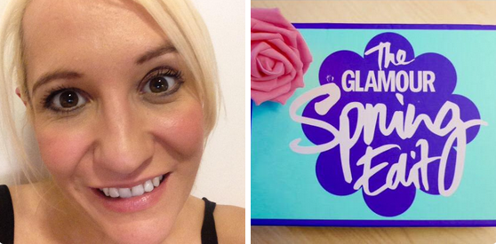 LatestInBeauty's tweet photo. Huge congratulations to @Littlehelsb who is our week one #GlamourSpringStyle winner! http://t.co/8tBE6Rm3tc http://t.co/av2bOBCNJa