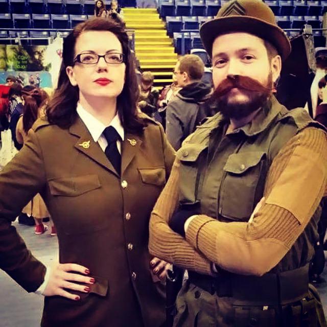 Rach_82's tweet photo. Had a lot of fun at #EMCon2015 Was given a lot of love for my Agent Carter @HayleyAtwell @emconcouk http://t.co/Fi2oIsrUiy