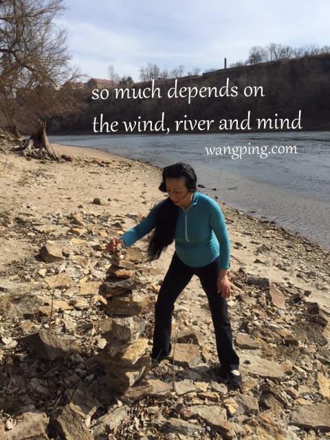 DougNodland's tweet photo. So much depends on the wind, river and mind. http://t.co/nLfvgGZSeG #poetry #memoir #wangpingvision