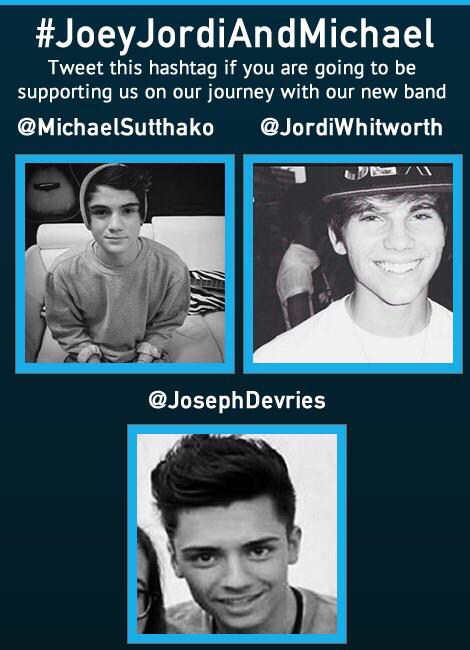 JordiWhitworth's tweet photo. So who wants a Follow or Dm? RT with the hashtag #JordiJoeyandMichael http://t.co/AF0y5WsLAV