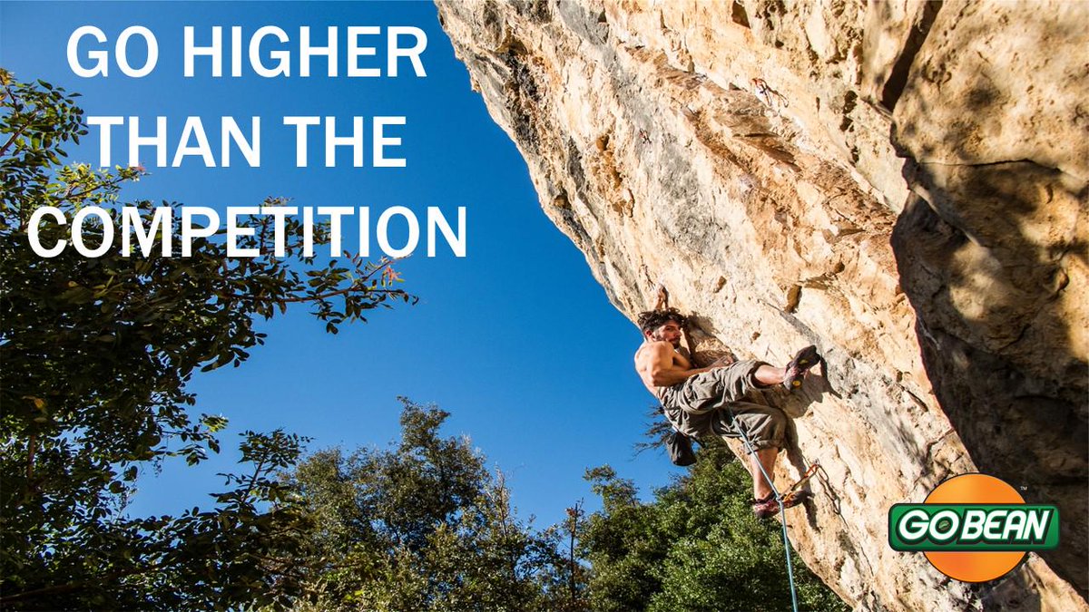 therealGoBean's tweet photo. Go higher than the competition with Go Bean! 
#InspiredbyGoBean
#MotivationMonday http://t.co/bKMOG9dx8N