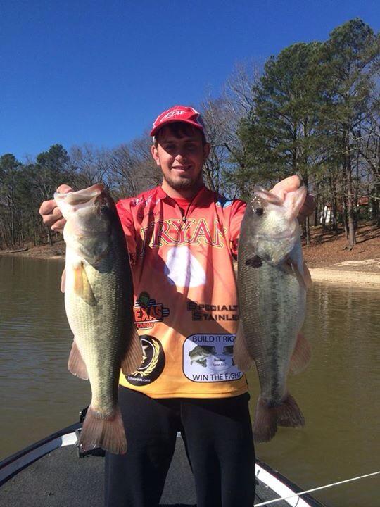 BryanAnglers's tweet photo. We had a good showing at our first tournament of the year! Here is Dylan with two nice ones! http://t.co/m8C1GlvSIF
