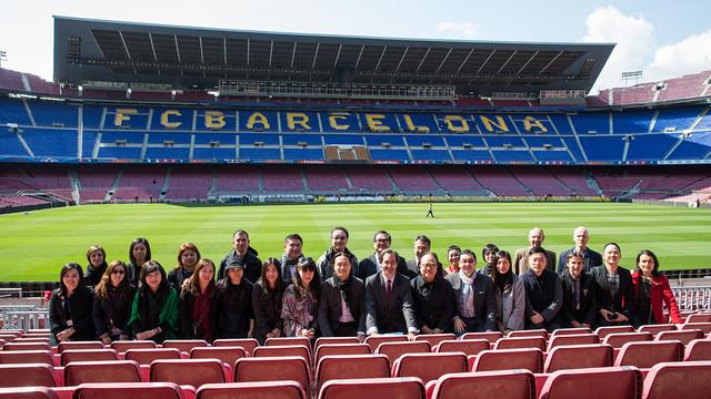 FCBarcelona's tweet image. [CLUB] FC Barcelona support Barcelona in Business of Design Week in Hong Kong ow.ly/KphVT