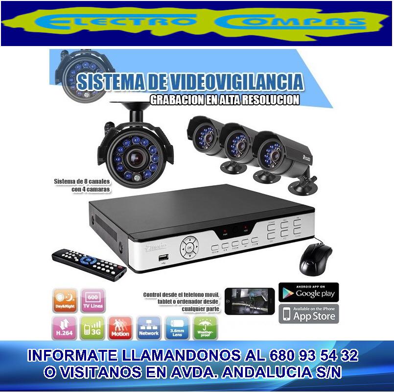 electrocompas's tweet image. Vigílalo todo con nuestras cámaras y alarmas, todo lo que buscas lo tenemos.