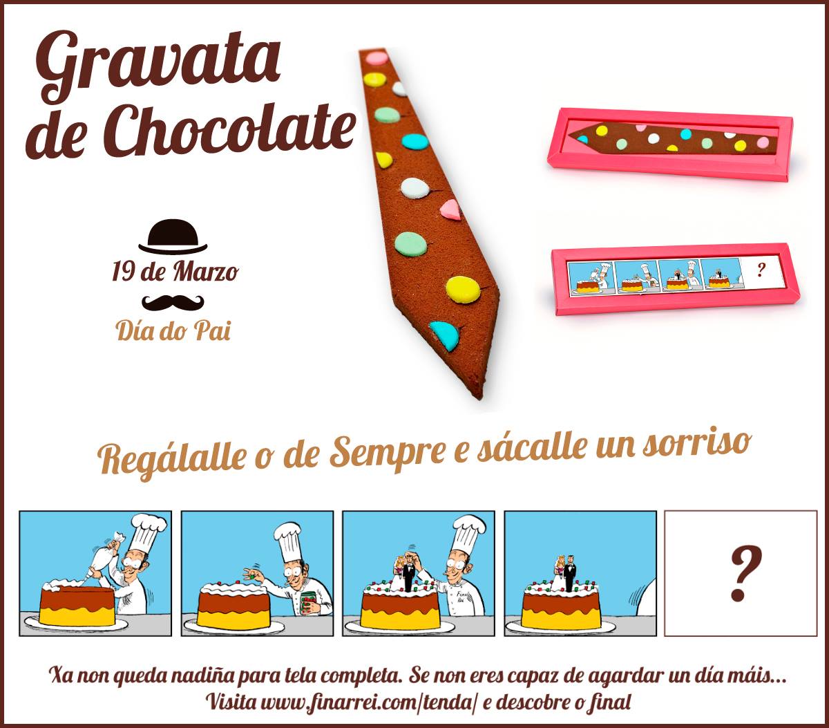 #DiaDelPadre #diadopai Xa non queda nada para desvelar o toque de humor deste ano cun agasallo moi orixinal.