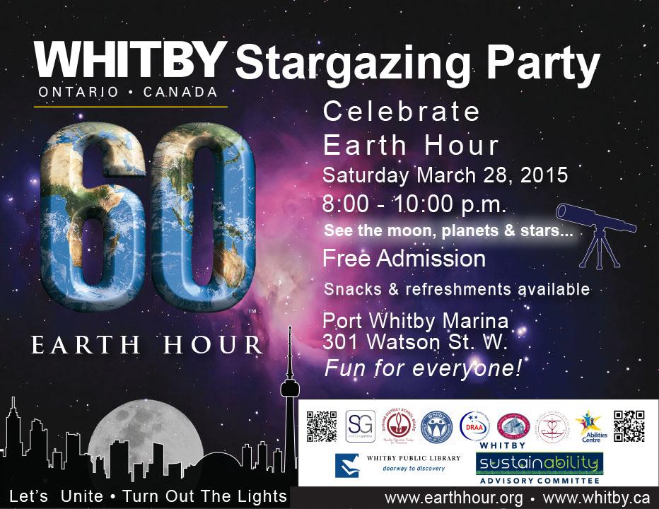 AbilitiesCentre's tweet photo. Come celebrate Earth Hour on March 28th at the Port Whitby Marina! #abilitiescentre http://t.co/TKkcWrATfT