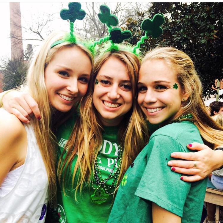 VandyKappaDelta's tweet photo. KD takes St. Patty's day! http://t.co/uLFBfwlPiS