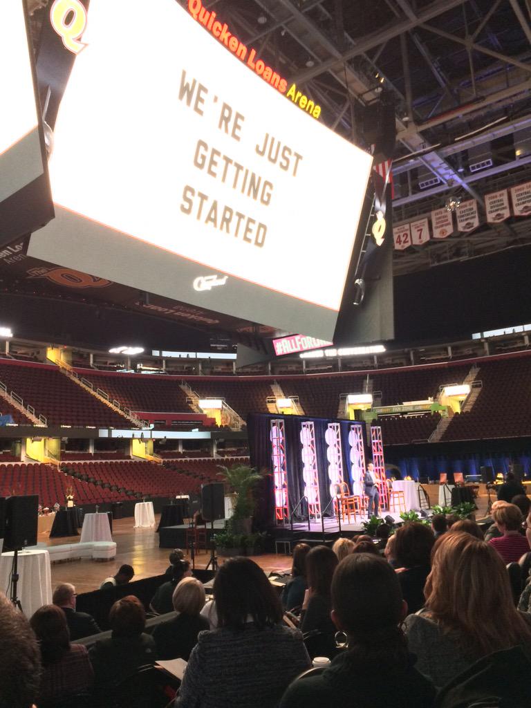 RTRoof's tweet photo. Destination Cleveland Annual Meeting. Are you here? #ThisisCLE #werejustgettingstarted http://t.co/9wPjGiyXn6