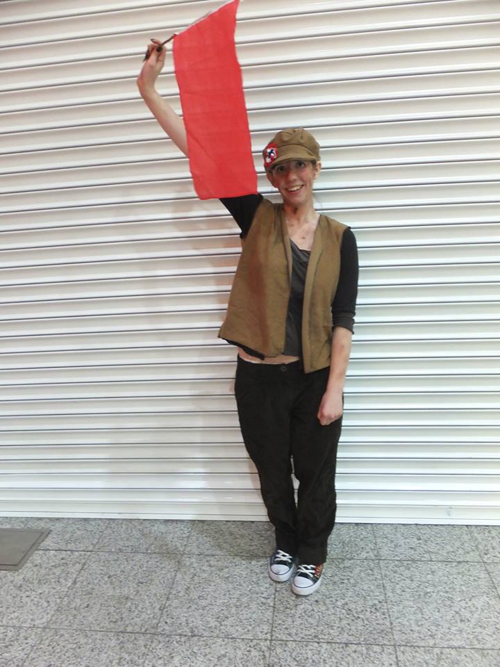 Chloe_Strohm's tweet photo. Me as Gavroche at #LSCC2015 @lesmisofficial http://t.co/FRw9FiJuCm