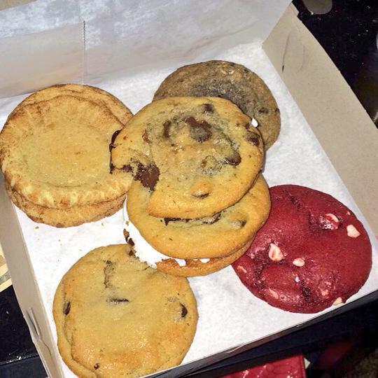 Feelin' lucky?? RT this post for a chance to win 6 FREE cookies. TWO winners will be announced tomorrow at 12pm 🍀🌈