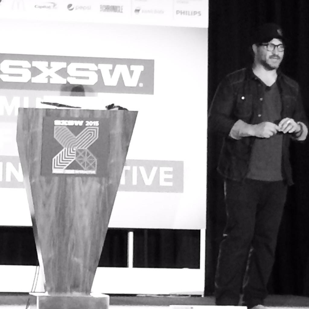 thomsinger's tweet image. Interesting session - tech for the sake of humanity -- #sxsw #helpmany