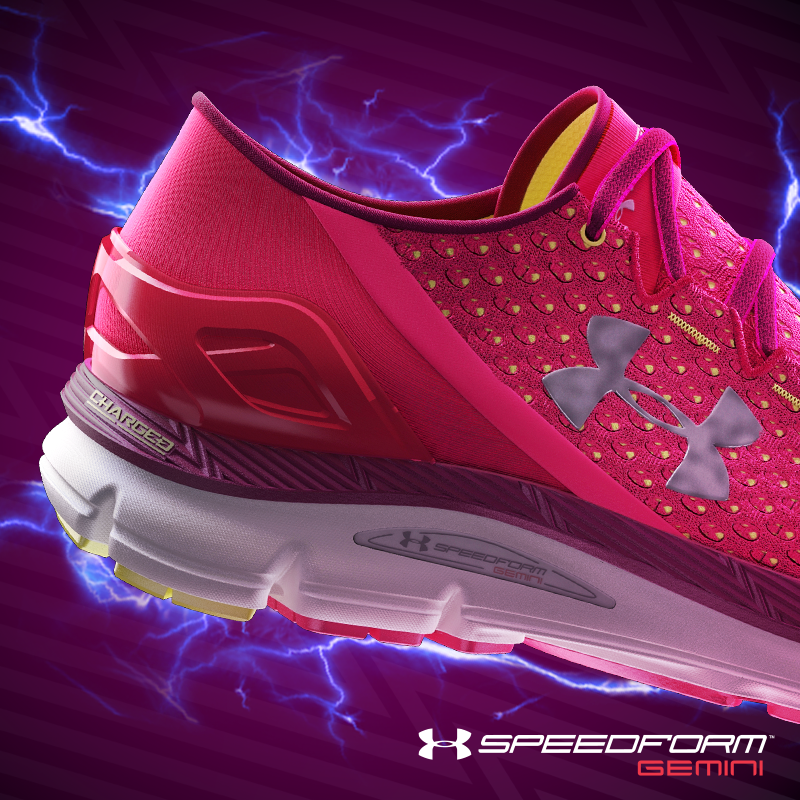 underarmourbr's tweet photo. Speedform Gemini, com Charged Foam. Uma espuma tão boa em absorção quanto em resposta. #UASpeedForm #UARUN #Gemini http://t.co/nuqWyd90wY