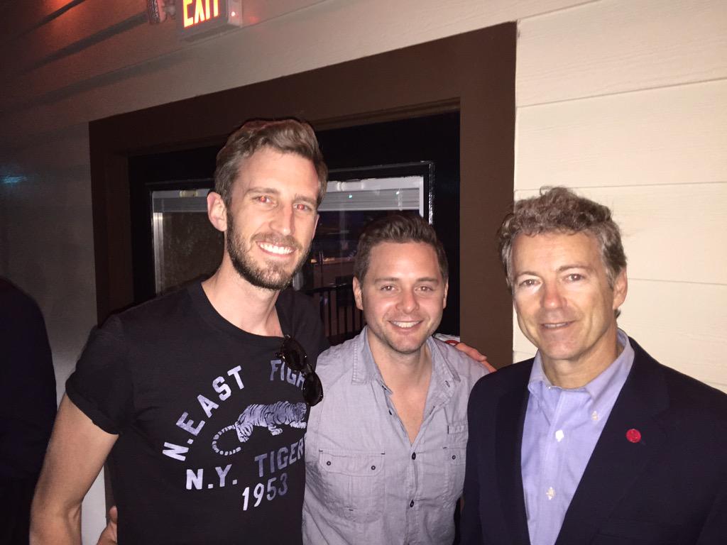 jarettlewis's tweet photo. It was great meeting you Rand at #SXSW @SenRandPaul @boyvalentine @FluentInc http://t.co/jVORe6aZEP