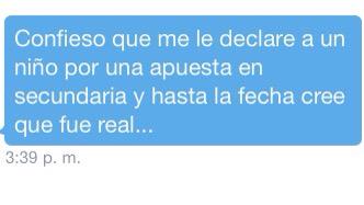 ConfeTopSecret's tweet image. Confesión: