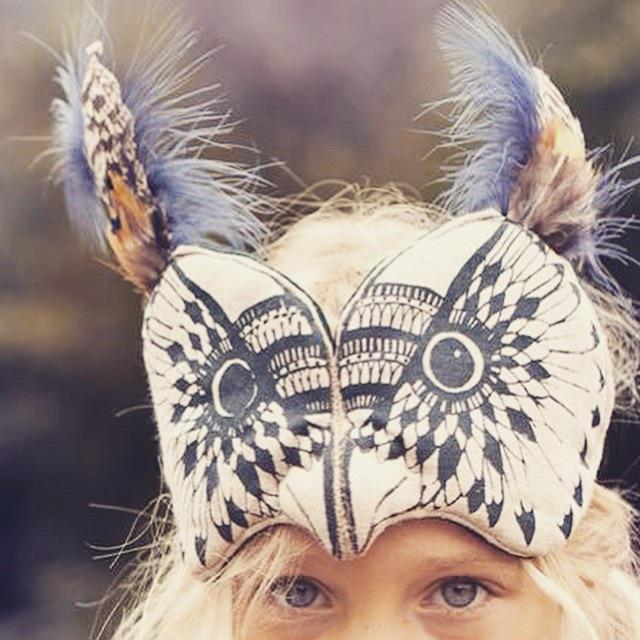 motherloverblog's tweet photo. Adore this owl headdress from @Animalesque02 #beautiful #kids #andforme http://t.co/du9KJU6PbY
