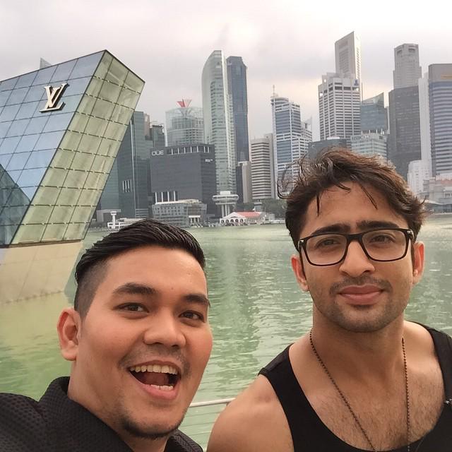 RT @indrabektiasli: singapore with @shaheer_s shooting ASIA'S GOT TALENT #IndraBekti #inbekmanagement #Shaheernawaz