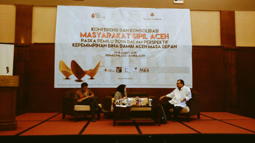 acehinstitute's tweet photo. Konferensi Masyarakat Sipil Aceh
#today http://t.co/nrBUMYa1m4