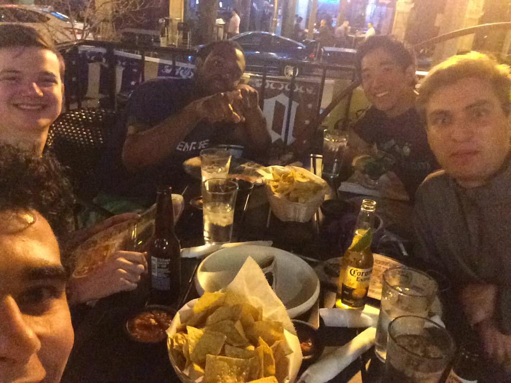 VFASTL's tweet image. First outdoor meal of the spring! #Mexicanmondays at #BurroLoco @VFASanAntonio where you at?