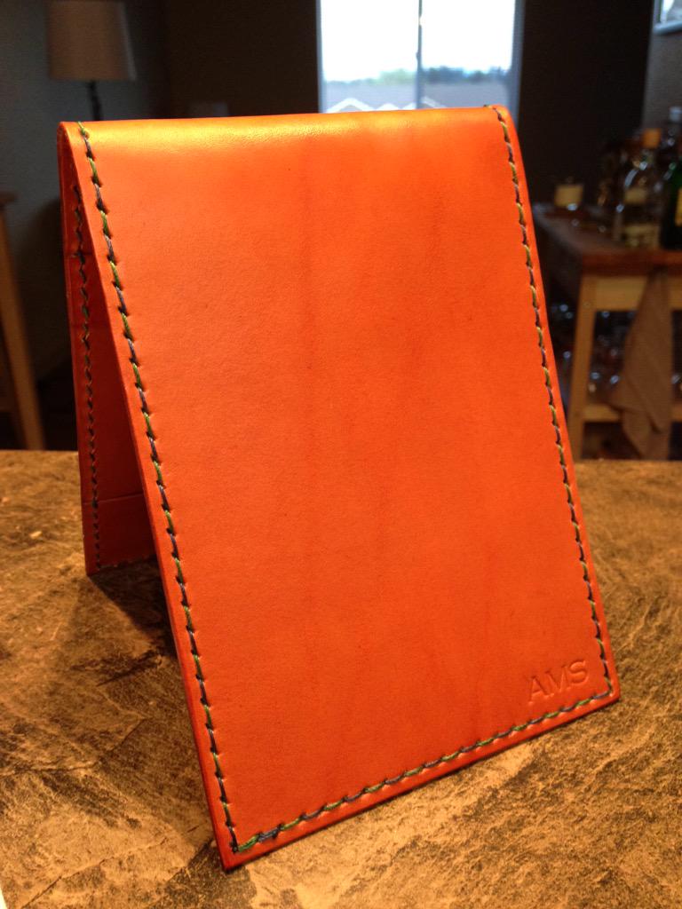 CChoeft's tweet image. @AppLeatherWorks thank you for the quality in your craft. @asherwood12 will be very happy to put this to use