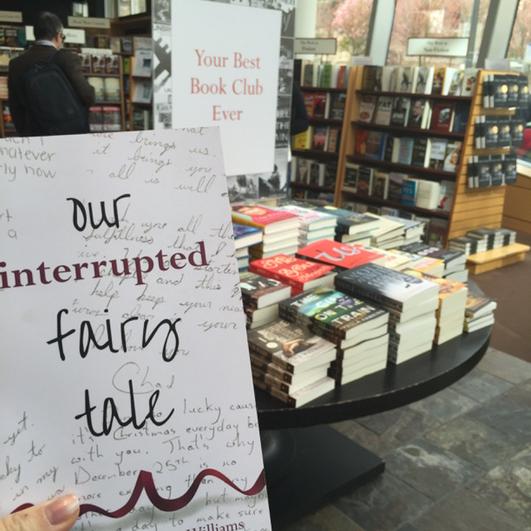 MeganDubs's tweet photo. Signed sealed and delivered - @Chapters_Robson stock #OurInterruptedFairyTale is back!! http://t.co/DZ805XXkSy