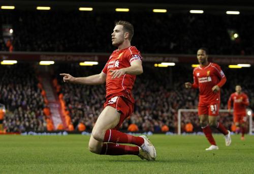 Footballtweet's tweet photo. Liverpool's recent league form:

Games: 13
Wins: 10
Draws: 3
Losses: 0
Goals: 24
Conceded: 8
Points: 33/39 http://t.co/OIC8fr5lC6