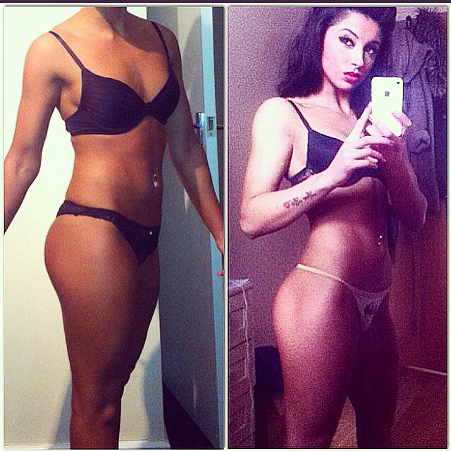 Paitey's tweet photo. Just over 7 weeks difference, hard work, persistence and a kick ass nutritionist 👌💪 http://t.co/eNKO8Z6rI3