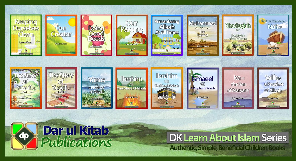 UmIsmaaeelReema's tweet photo. Books from the Learn About Islam Series will be on sale @ForestLaneLodge tomorrow. New titles and offers available. http://t.co/L3FNBnex0O